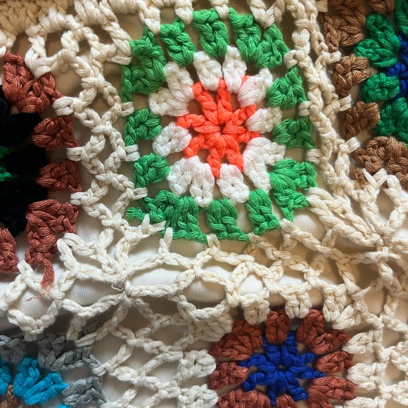 India Boutique Multicolor Crochet Women Shorts - Picture 4 of 4